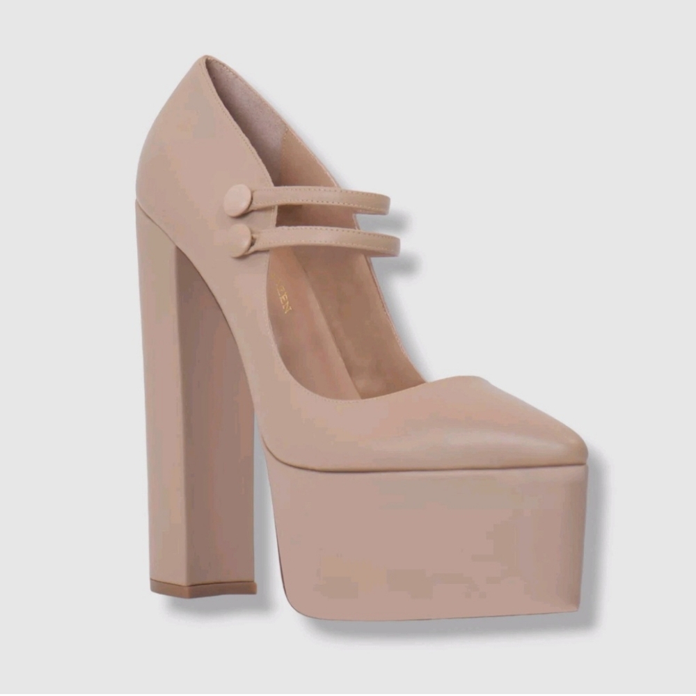 Andrea Wazen Platform Heels